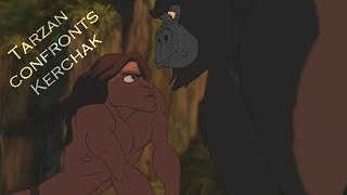 Tarzan confronts Kerchak HD [upl. by Annayehc]