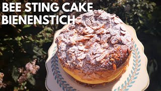 How to make Bienenstich  Classic German Bee Sting Cake [upl. by Mw]