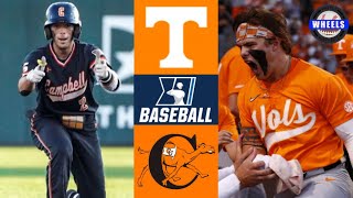 1 Tennessee vs Campbell INSANE GAME  Regionals 10 Game  2022 College Baseball Highlights [upl. by Ahcsas]