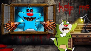 Roblox Oggy Become Secret Killer At Night [upl. by Leik849]