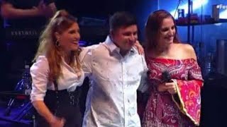 Francisco Benitez junto a Sole y Nati Pastorutti en el Festival de Jesus Maria [upl. by Pevzner]