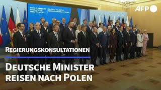 Deutschland und Polen wollen wieder eng kooperieren  AFP [upl. by Michaele]