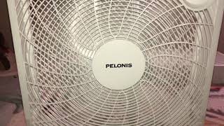 White Pelonis 20 Inch Box Fan [upl. by Nosnevets733]