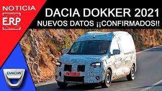 DACIA DOKKER 2021 Características  Motores  Precio  Lanzamiento [upl. by Enoch776]