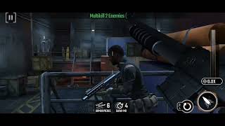 Sniper Strike Z1 North Sea Shotgun Mission 4 Belly Of The Beast Rescue The Hostages [upl. by Rosalba904]