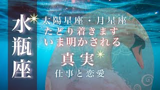 ♒️水瓶座🌙81831🌟決意をもって現れる真実 向き合う時間 見えてける答え🌟しあわせになる力を引きだすタロットセラピー [upl. by Casimir109]