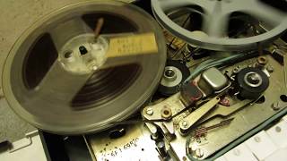 Panasonic Reel to Reel Repair and Operation [upl. by Schatz]