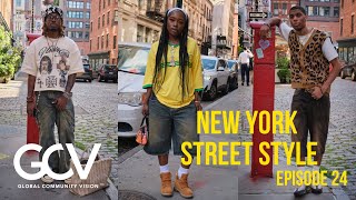 【STREET SNAP】New York Street Style Ep24｜Summer Fashion Trends 2024 ｜Jorts trend [upl. by Felicdad]