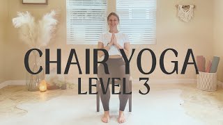 Chair Yoga for Seniors  Level 3 [upl. by Allista]