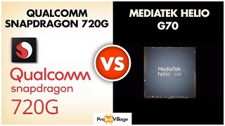 Snapdragon 720G vs Mediatek Helio G70 🔥  Which one is better  Helio G70 vs Snapdragon 720G [upl. by Nurat]