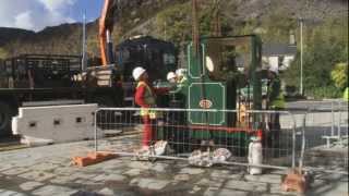 Blaenau Ffestiniog  Hudson Hunslet returns [upl. by Niletak872]