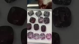 Burmese Spinel Natural Beauty and Sparkle preciousstones spinel naturalgemstonejewelry gems [upl. by Ahkos]