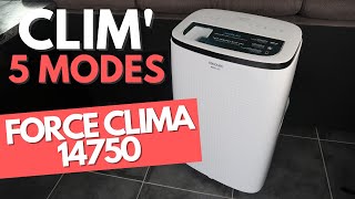 JE TESTE CE CLIMATISEUR CONNECTÉ CHAUDFROID VRAIMENT PUISSANT  Force Clima 14750 [upl. by Burtis]