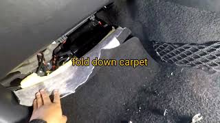 Infiniti QX30 Q30 Pollen filter cabin filter replacement 2015 2016 2017 2018 [upl. by Hugo588]