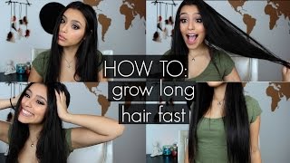 How to Grow Long Hair FAST [upl. by Ativla]