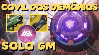 Destiny 2 A Forma Final  GM Solo Covil dos demônios  Grãomestre  4k 60FPS RTX 4090 [upl. by Peyton]