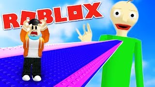 ESCAPE THE WEIRD BALDI OBBY  Roblox Baldis Basics Obby Gameplay [upl. by Armbruster364]