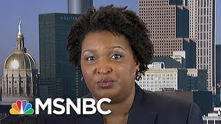 Can Georgia State Rep Stacey Abrams Win The Governorship  AM Joy  MSNBC [upl. by Garnet121]