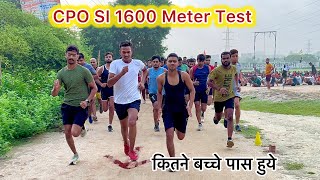 CPO SI 1600 Meter Timing Test  1600 Meter Running Test 1600 Meter Running Test All Batch Pass [upl. by Salkin406]