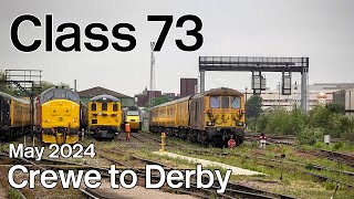 Dick Mabbutt Drivers Eye View Crewe to Derby [upl. by Weinshienk]