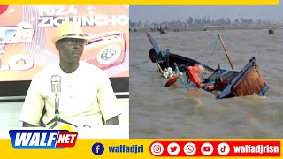 Chavirement dune pirogue en Mauritanie quot on doit créer des opportunités aux jeunesquot Mame Birame [upl. by Simaj]