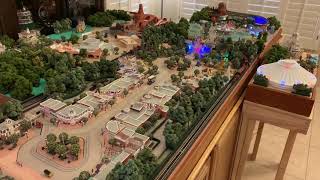 Miniature Disneyland in Z Scale  Olszewski Main Street USA [upl. by Gnohc]