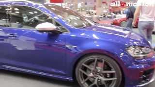 Golf R Variant magicblue BORBET Wheels  EssenMotorShow2015 [upl. by Uzial]