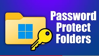 How to Lock Your Folders Create Strong Passwords on Windows [upl. by Oicnedif]