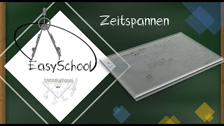 Zeitspannen Rechnen mit der Zeit 5 Klasse [upl. by Llerehs]