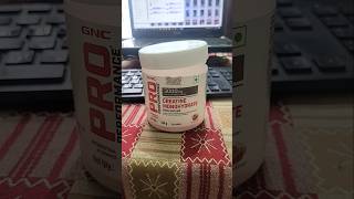 GNC creatine monohydrate  After use of 1 month  micronized creatine Monohydrate [upl. by Anaoy]