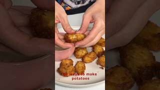 60 ways to make potatoes 20 tatertots ASMR Food cooking potato potatorecipe shorts [upl. by Ygiaf]