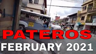 PATEROS Philippines  Walking Tour  February  Virtual Walk [upl. by Nashner]