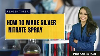 How to make Silver Nitrate Spray  Forensic Chemistry amp Toxicology  UGCNET  BSc  MSc [upl. by Howarth497]