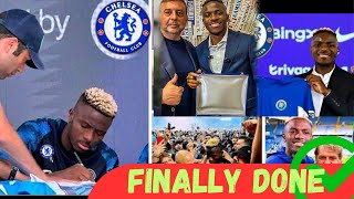 ✅🔥💯VICTOR OSIMHEN ARRIVES AT CHELSEA TO A HERO’S WELCOME✅🔥💯 [upl. by Gnahk282]