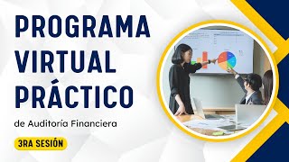 Programa Práctico de Auditoría financiera 3ra Sesión [upl. by Ahsieym524]