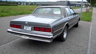 1988 Chevy Caprice Classic custom exhaust engine sound [upl. by Saber]