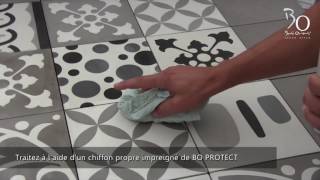 TUTO dimension carrelage pose carreau ciment [upl. by Jemmy]