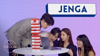 Cast of Run On plays Jenga ENG SUB [upl. by Ednarb913]