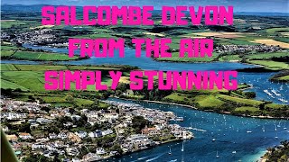 SALCOMBE DEVON FROM THE AIR SIMPLY STUNNING [upl. by Harriett292]