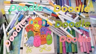 What is Doodle art Basic of Doodling Doodle Art  Coloring Doodles Doodle art drawing [upl. by Dhumma]