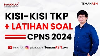 Kupas Tuntas Materi dan Latihan Soal TKP CPNS 2024 [upl. by Ardnaik89]