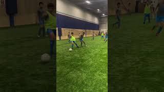 Soccer indoor season has started ⚽️⚽️soccer boys indoorgames training happiness calgary [upl. by Roxine143]