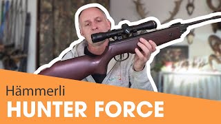 Crosse bois et super précision pour cette Hunter Force 750 Hämmerli [upl. by Flodur]