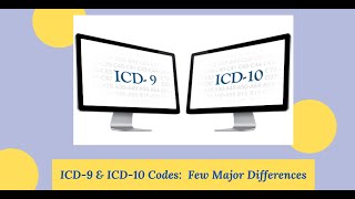 ICD9 amp ICD10 Codes Few Major Differences  Royal Medical Transcription [upl. by Tenej147]