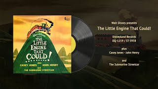 Walt Disneys The Little Engine That Could DQ1259  Vintage Disney Vinyl Restored [upl. by Arabele]