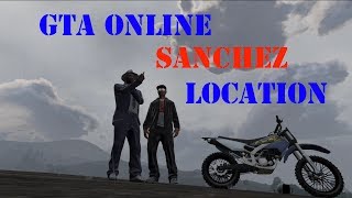 GTA Online Sanchez Location [upl. by Joann]