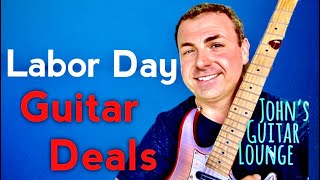 Guitar amp Music Gear Deals for Labor Day Video  John’s Guitar Lounge [upl. by Ayekahs]