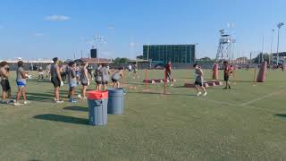 Texas State University football camp June 14 2024 My sons Andrew and Greg Jr [upl. by Coridon]