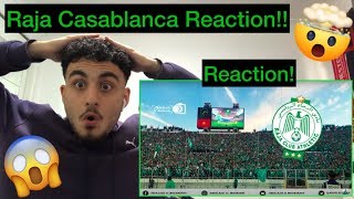 Raja Casablanca Ultras Reaction  Craziest Fans in the World  الرجاء الرياضي [upl. by Radec761]