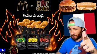 McDonald’s France Menu  Hot Ones Sauces [upl. by Aridan822]